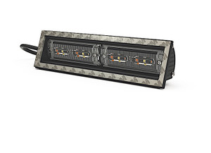 Ecco Safety Group - Directional Window Schroud 1224vdc  2 Dualcolor Heads Amber/white - ED3974AW