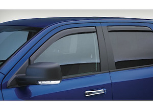 EGR - 1419 Silverado Crew Cab 4pc In Channel Rain Guards Dark Smoke - 571771