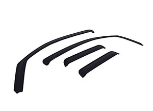 EGR - 0924 Ram 1500 Quad Cab 4pc In Channel Slimline Window Visors Matte Black - 572655
