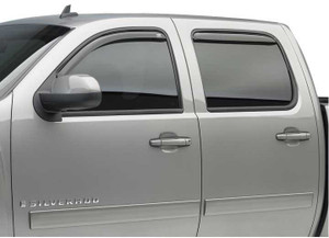 EGR - 0005 Excursion 4pc In Channel Slimline Window Visors Dark Smoke - 573151