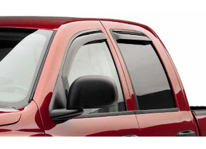 EGR - 9916 F250/f350/f450/f550 Super Duty Crew Cab 4pc In Channel Slimline Window Visors Dark Smoke - 573511