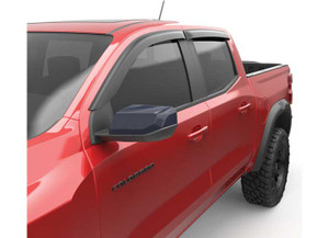 EGR - 23c Colorado/canyon Tapeon Window Visors Front & Rear Set Matte Black - 641795
