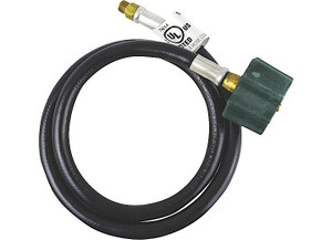Enerco - Enerco 4ft Propane Hose Assembly (green Acme Nut X 1/4in Male Inverted Flare) Clamshell - F171158-48