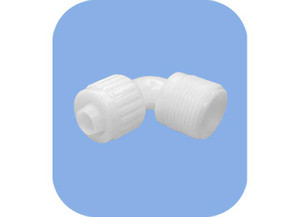 Esco Elkhart Supply - Flairit Male Elbow 1/2inp X 3/4inmpt  Barcoded - 16812