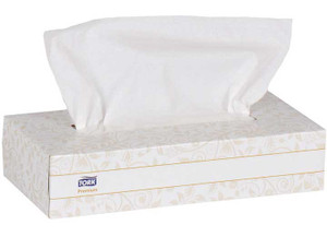 TORK - Premium Facial Tissue Flat Box 2ply 8inx8in White 30x100 - 6920100