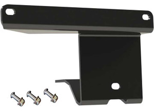 EVO - 1823 Wrangler Bolt On Body License Plate Mount Holder Left Side Powder Coated Black Steel - EVO-3119B