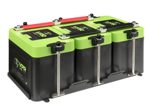 Expion 360 - Group 24 Triple Battery Tie Down System - EX-G24-TDS3