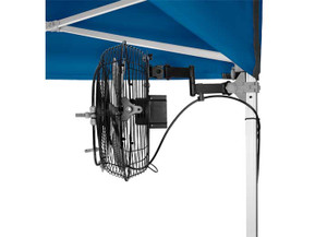 E-Z Up - Misting Fan Kit Square Leg Shelter Portable Rechargeable One Box - MFKSQ1B