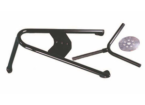 Fabtech - Spare Tire Mount Angled Black - FTT10002BK