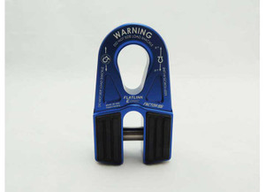 Factor 55 - Flatlink E Expert Winch Shackle Mount Blue - 00080-02