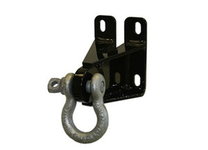 Fab Fours - Elite Ranch Dring Mounts (fits All Black Steel Front Bumpers) Quantity 2 Matte Black - QRING-1