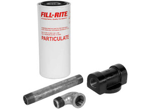 Fill-Rite - 3/4 Outlet Particulate Filter Kit  Incl Filter Head Canister 10 Micron 3/4 X 5 Gal Nipple - 1200KTF7018