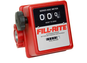 Fill-Rite - 520 Gpm 3digit Mechanical Fuel Transfer Meter Gallons (not For Fluid Resale) - 807C1
