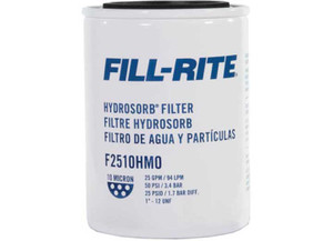 Fill-Rite - 10 Micron Water Detecting Filter 1in  12 Unf 25 Gpm - F2510HM0