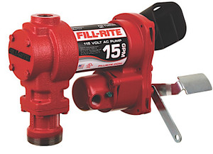Fill-Rite - 115v Ac 15 Gpm Fuel Transfer Pump Only - FR604H