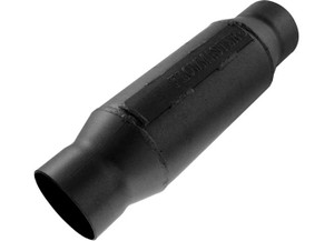 Flowmaster -  race Shorty Muffler 3.00in In/out:12.75in Long Overall Ea 16 Gauge Aluminized Steel - 15430S