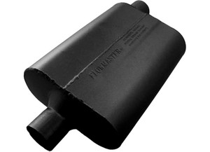 Flowmaster - 40 Series Muffler 2.25 In (c) / Out (o): Ea 16 Gauge Aluminized Steel - 42442
