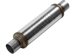 Flowmaster - 2.50inin(c)/out(c) Flow Fx Round 14in Body - 71416