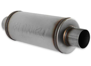 Flowmaster - Flow Fx Muffler 3in In/out 6in Round Body Moderate Sound - 72619