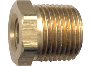 Fairview  - Brass Bushing 3/8in Male X 1/4in Female - 110-CB