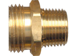 Fairview  - Water Hose Fitting1/2in Male X Male Water Thread - 196-D