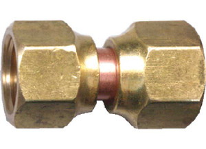 Fairview  - Brass Forgãd Nut Coupling3/8in Tube - 34-6