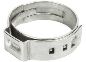 Fairview  - (100) 3/8in Stainless Steel Pex Step Clamp - CPEX-8-100