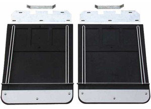 Go - 0107 Silverado/sierra 2500/3500hd Dually Black Mud Flaps And Brackets - 70732