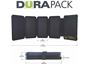 Go Power! - Gpdurapack8w: 8 Watt Solar Battery Pack W/usb Ports - 83000