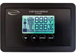 Go Power! - Gpsbpwm10: 10 Amp Pwm Digital Solar Controller - 83133