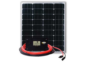 Go Power! - Gpeco80: 80 Watt Solar Kit With Wire And 10 Amp Controller - 83298