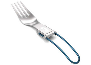 GSI Outdoors - Glacier Folding Fork  Blue - 61106