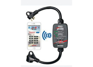 Hughes - 30a Gen I Power Watchdog Rv Surge Protector W/bluetoothhardwiredblk - PWD30