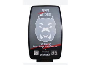 Hughes - 50a Gen I Power Watchdog Rv Surge Protector W/bluetooth+epo Shut Offhardwiredblk - PWD50-EPO-H