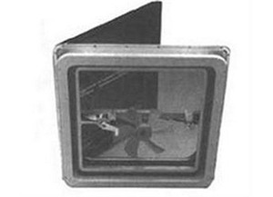 Heng's - Vent 14in 12v Metal Colonial White Base Jrp1118 Garnish White Screen Acrylic - V771402-C1G1