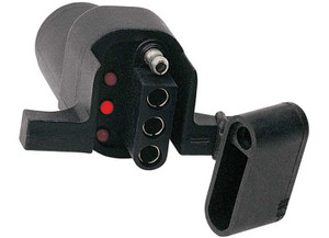 Hopkins - 6 Round To 4 Flat W/led Indicator Lights Adapter - 47325