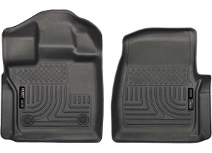 Husky Liner - 1517 F150 Front Floor Liners Weatherbeater Black - 18351