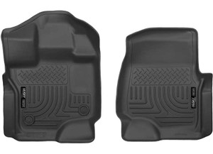 Husky Liner - 15c F150 Supercrew/supercab Front Floor Liners Weatherbeater Series Black - 18361
