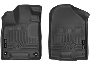 Husky Liner - 1723 Ridgeline Front Floor Liners Weatherbeater Series Black - 18431