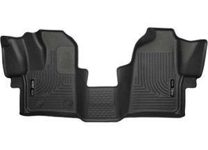 Husky Liner - 1521 Transit150 Transit250 Transit350 Front Floor Liners Weatherbeater Black - 18771