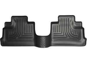 Husky Liner - 1116 Wrangler Unlimited (4 Dr) Weatherbeater Second Seat Floor Liners Black - 19021