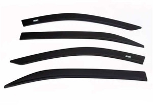 Husky Liner - 0914 F150 Supercrew Ventvisor Low Profile Matte Blk 4pc - 2857011