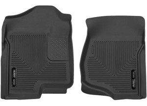 Husky Liner - 0714 Silverado/sierra/aval/tahoe/sub/yukon/esc W/o Manual Transfer Front Xact Floor Liners Black - 53101