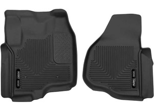 Husky Liner - 1216 Super Duty F250/f350/f450 Ext/super Cab/crew Cab Xact Floor Liner Black - 53321