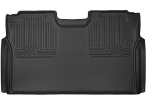 Husky Liner - 15c F150/f250/f350/f450 Crew Cab 2nd Row Floor Liner Black - 53491