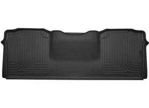 Husky Liner - 201015 Ram 2500/3500 Mega Cab 2nd Seat Floor Liner (footwell Coverage) Xact Contour Series Black - 53681