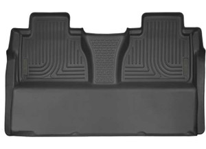 Husky Liner - 1421 Tundra Crewmax Cab Pickup 2nd Seat Floor Liner Xact Contour Series Black - 53841