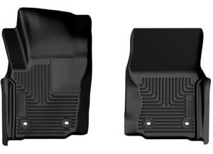 Husky Liner - 24c Tacoma Manual Trans Dble Cab Xact Front Floor Liner 2 Pc Black - 54351
