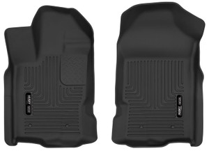 Husky Liner - 1923 Ranger Front Floor Liners Xact Contour Series Black - 54701