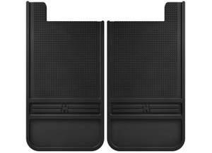Husky Liner - Rubber Rear Mud Flaps  12in W/o Weight Muddog Mud Flaps - 55100
